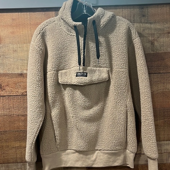 Hollister Other - Hollister Sherpa hoodie men's small